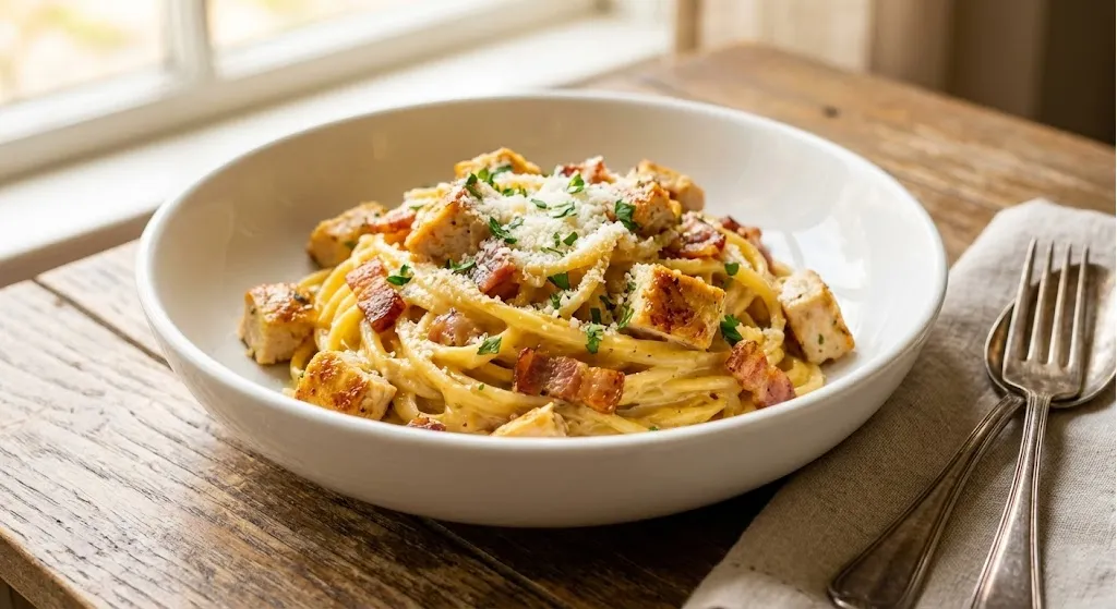 Chicken Carbonara Pasta - carbonara carbonara recipe