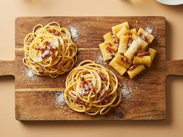 Pasta Carbonara Recipe (All Shapes)