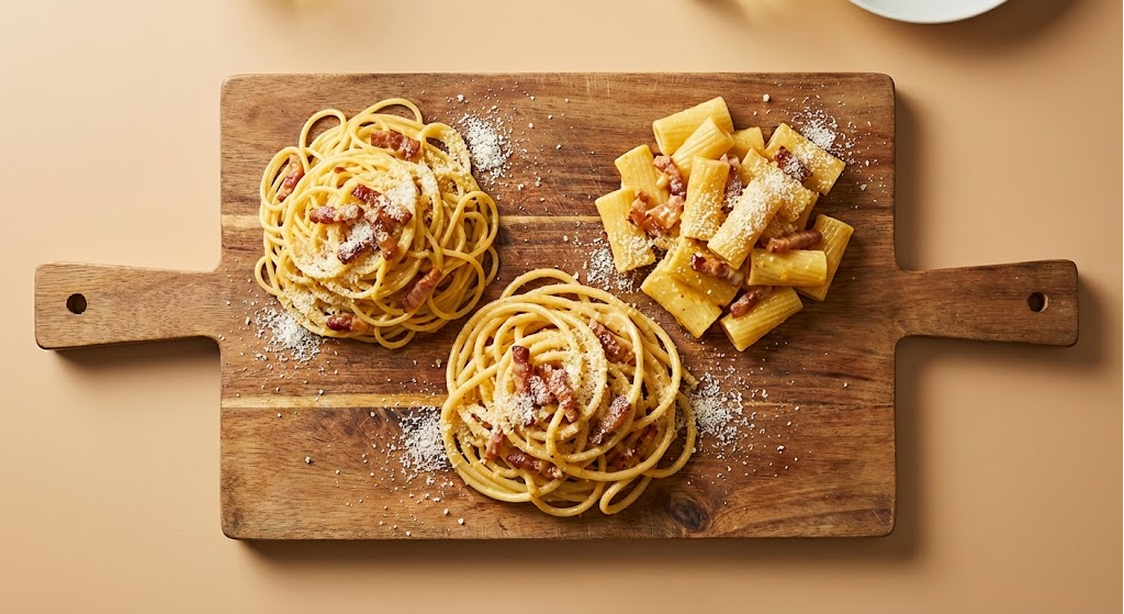 Pasta Carbonara Recipe (All Shapes)
